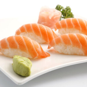 111)   sushi saumon(4 pièces)