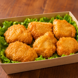 E9)  Poulet pané